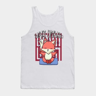 Kawaii Inari Okami Red Fox Tank Top